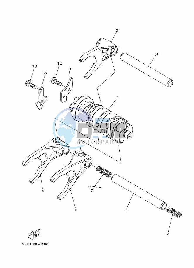 SHIFT CAM & FORK