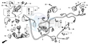 SH150 125 drawing WIRE HARNESS