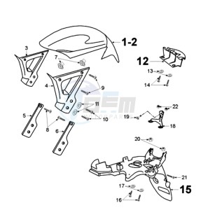 VIVA SL2A BE drawing FENDERS