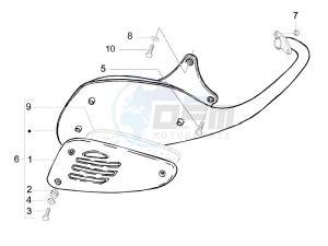 LX 50 2T E2 Touring (30Kmh) drawing Silencer