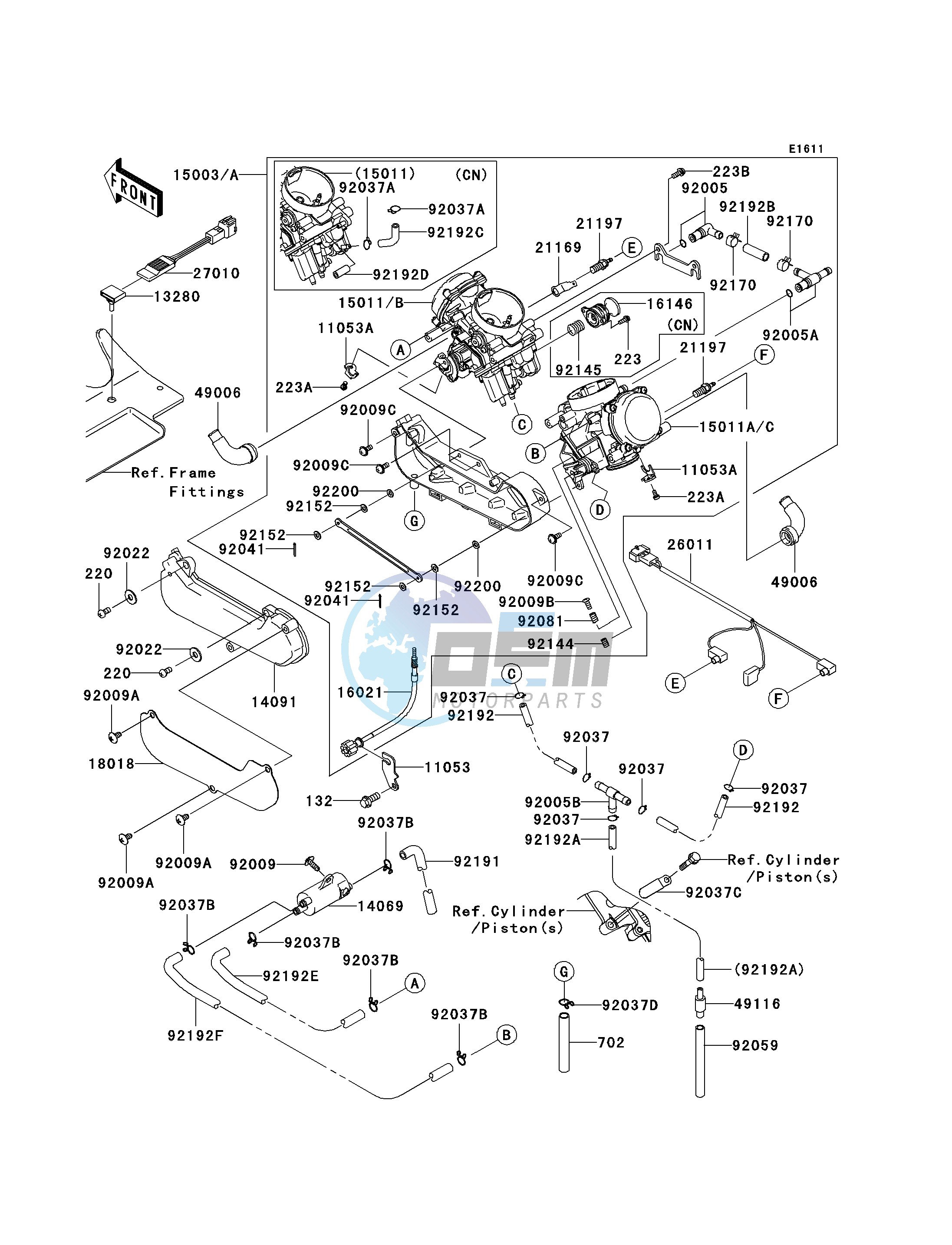 CARBURETOR -- C6F- -