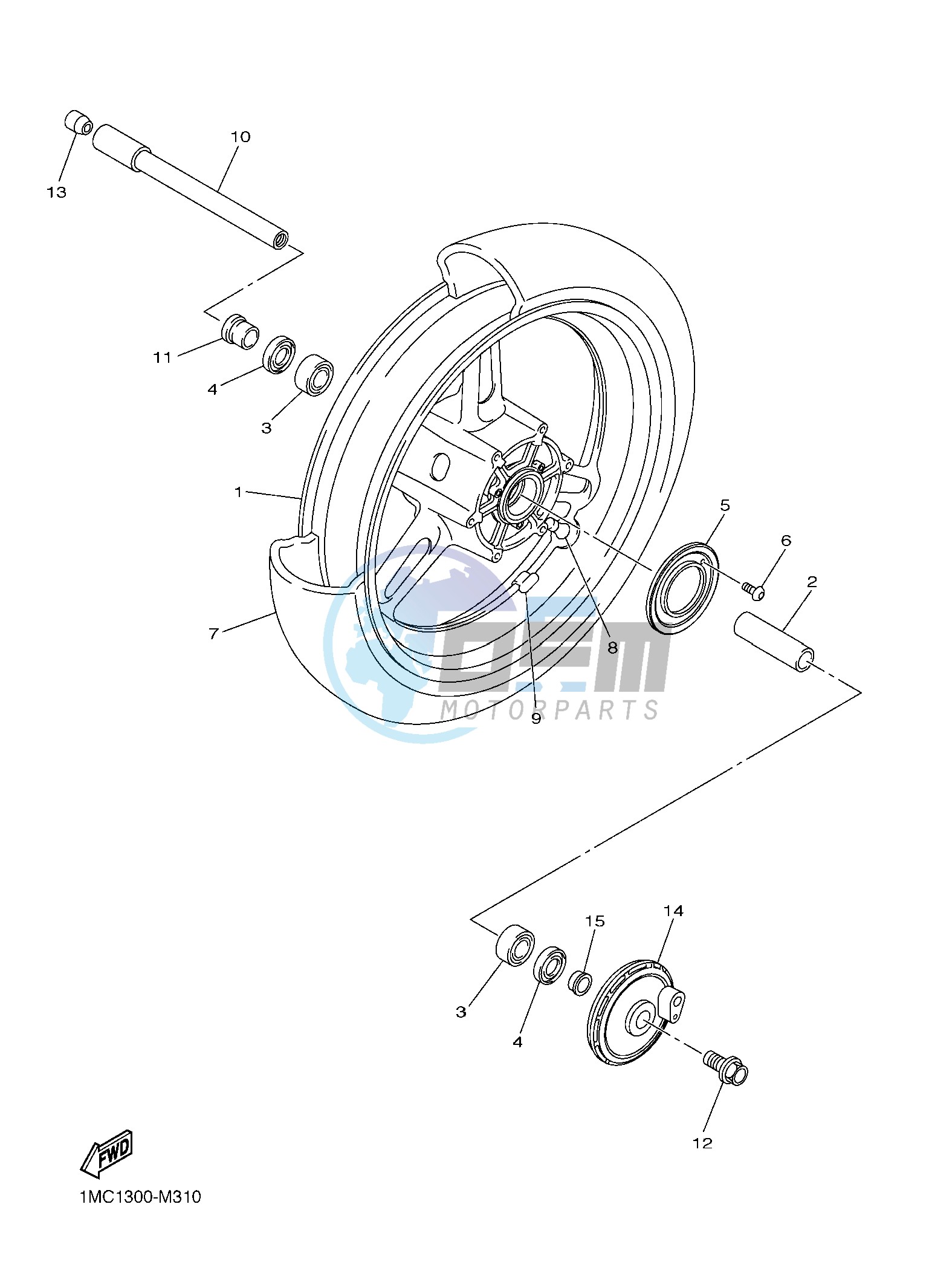 FRONT WHEEL