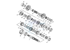 FJR 1300 drawing TRANSMISSION