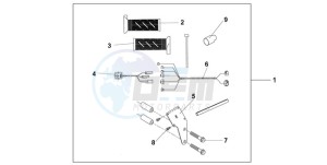 NSA700A9 E / MKH MME drawing GRIP HEATER