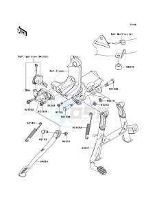 1400GTR_ABS ZG1400CDF FR GB XX (EU ME A(FRICA) drawing Stand(s)