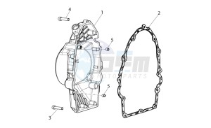 V7 II Stornello ABS 750 drawing Timing system cover