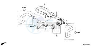 GL1800F GoldWing - GL1800-F 2ED - (2ED) drawing AIR INJECTION VALVE