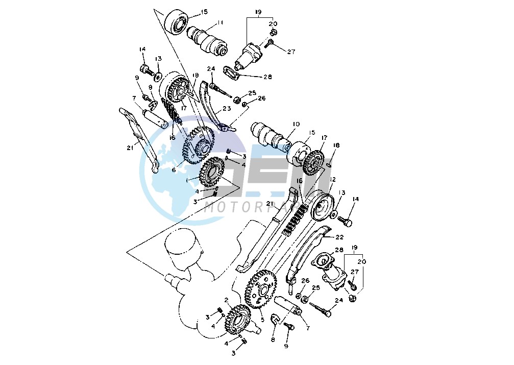 CAMSHAFT -CHAIN