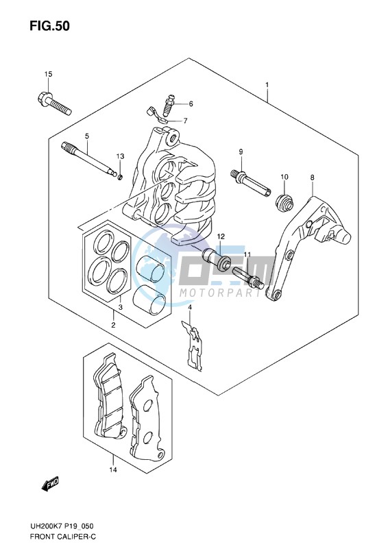 FRONT CALIPER