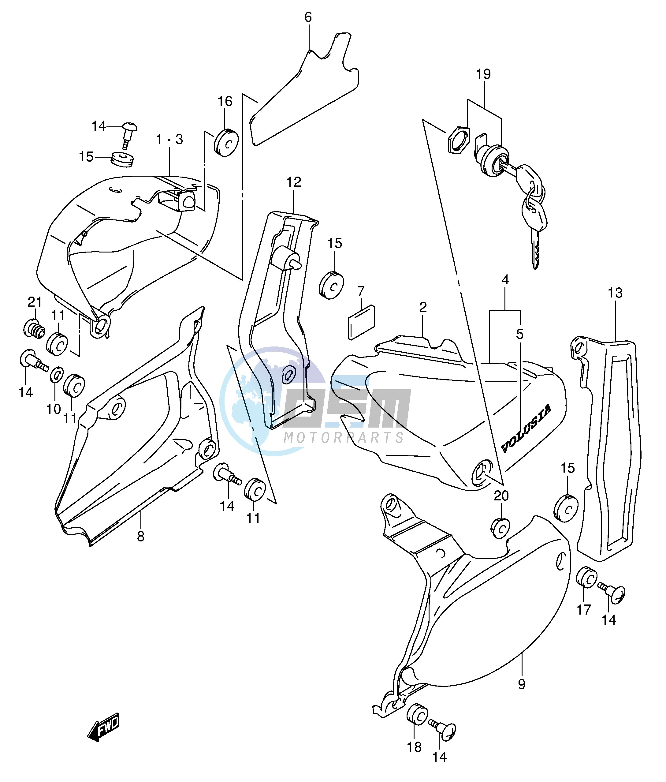 FRAME COVER (MODEL K4)