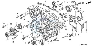 GL1800A UK - (E / MKH) drawing REAR CASE