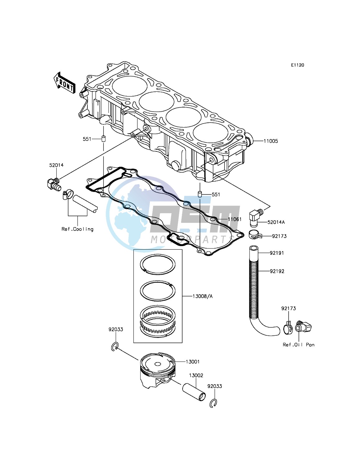 Cylinder/Piston(s)