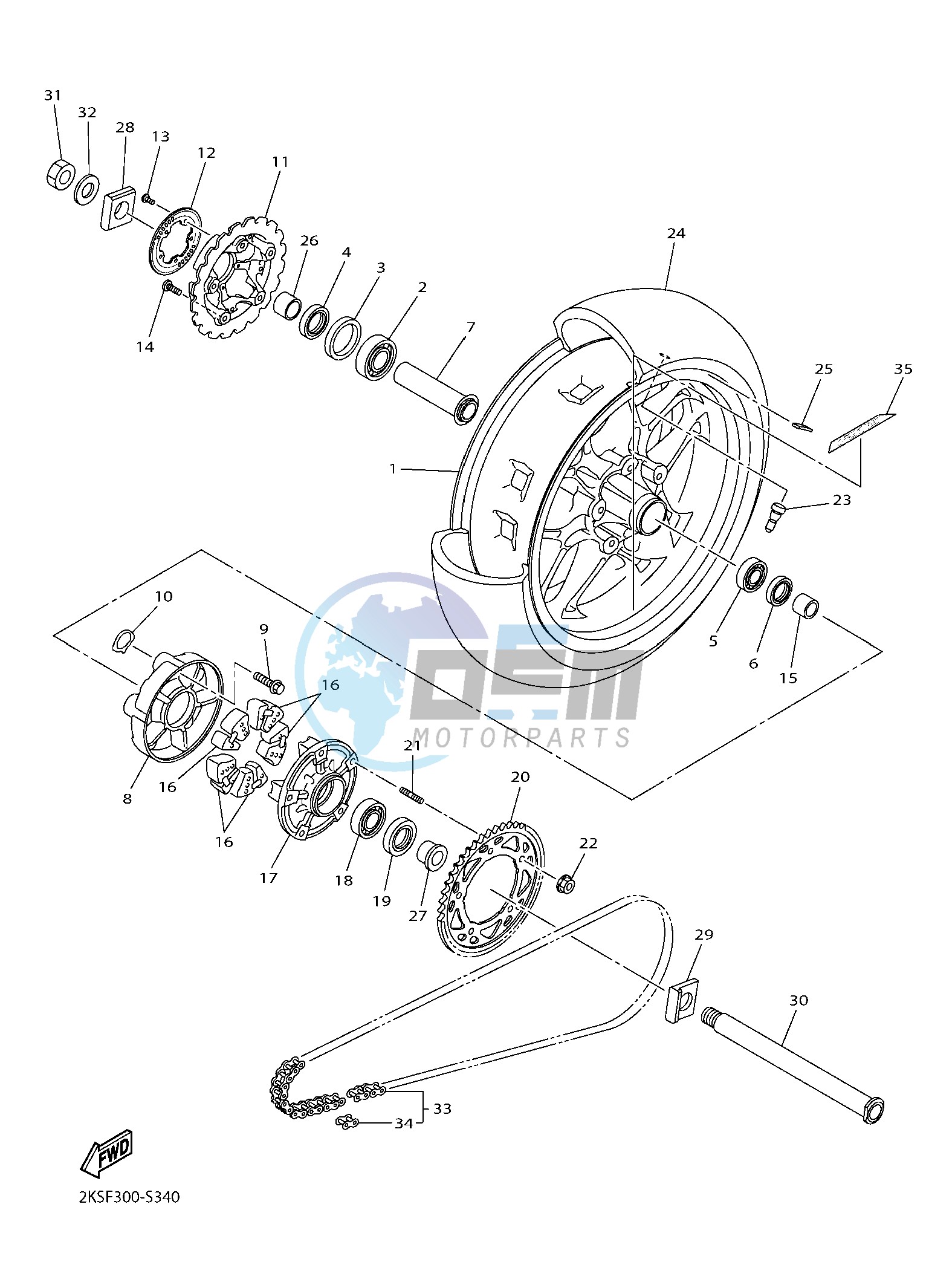 REAR WHEEL