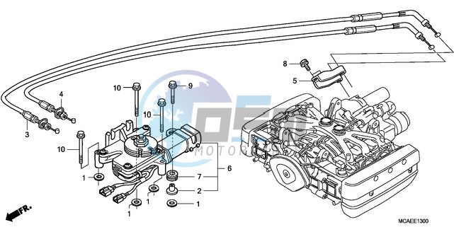 REVERSE SHIFT ACTUATOR