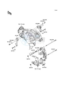 1400GTR_ABS ZG1400CBF FR GB XX (EU ME A(FRICA) drawing Engine Mount