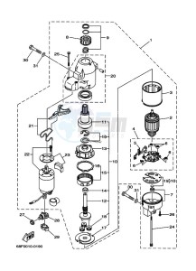 Z150QETOL drawing STARTING-MOTOR