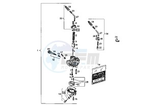 GPR R - 50 cc drawing CARBURETOR