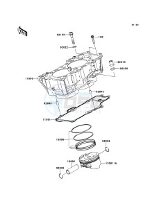 ER-6f EX650A8F GB XX (EU ME A(FRICA) drawing Cylinder/Piston(s)