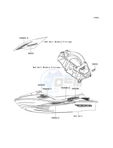 JT 1500 C [ULTRA LX] (C7F-C8F ) C8F drawing DECALS-- C8F- -