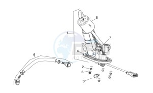 Shiver 750 USA USA drawing Fuel pump