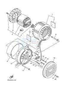 FW2600FW 171 drawing GENERATOR