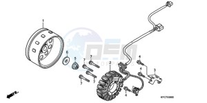 XL125VA EU / CMF - (EU / CMF) drawing GENERATOR