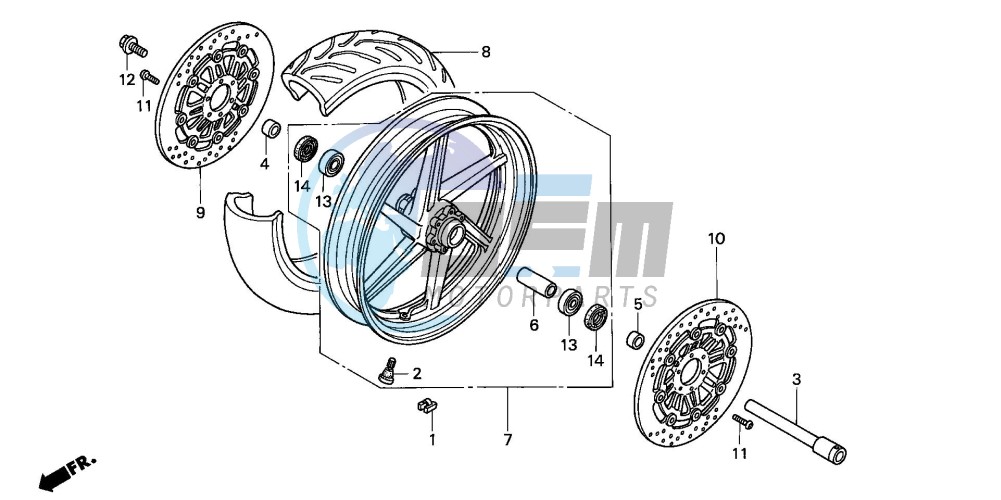 FRONT WHEEL