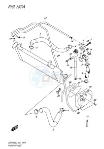 GSR750Z ABS EU drawing RADIATOR HOSE