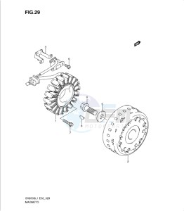 SV650/S drawing MAGNETO