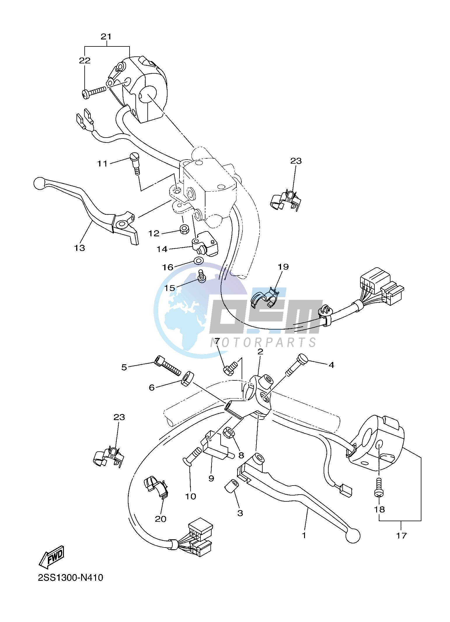 HANDLE SWITCH & LEVER