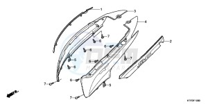 SH125B drawing BODY COVER