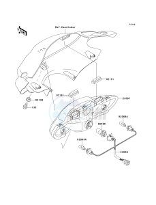 AN 112 D (D6F-D7F) D7F drawing HEADLIGHT-- S- -