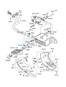 VERSYS_ABS KLE650DDF XX (EU ME A(FRICA) drawing Muffler(s)