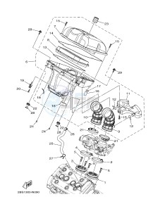 XT1200ZE SUPER TENERE ABS (2KBD 2KBE) drawing INTAKE