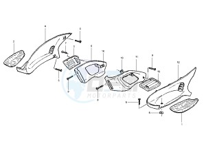 Runner PUREJET 50 drawing Footboard