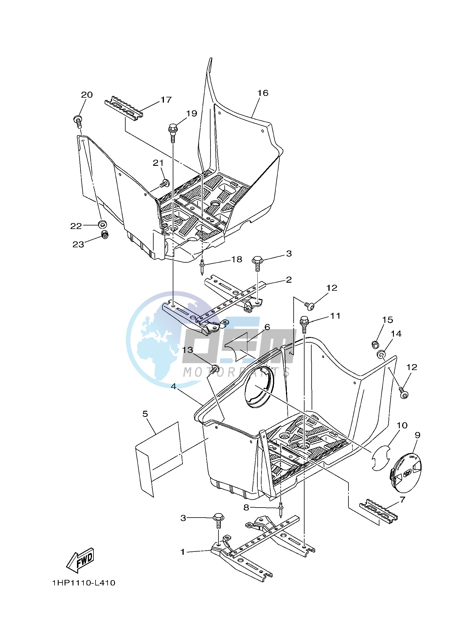 STAND & FOOTREST