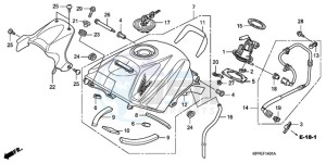 CBR125RW9 Europe Direct - (ED) drawing FUEL TANK (CBR125RW7/RW9/RWA)