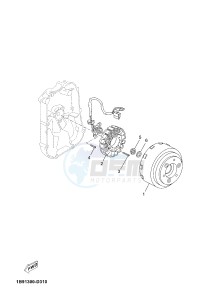 YP125R X-MAX125 X-MAX125 (2ABG) drawing GENERATOR