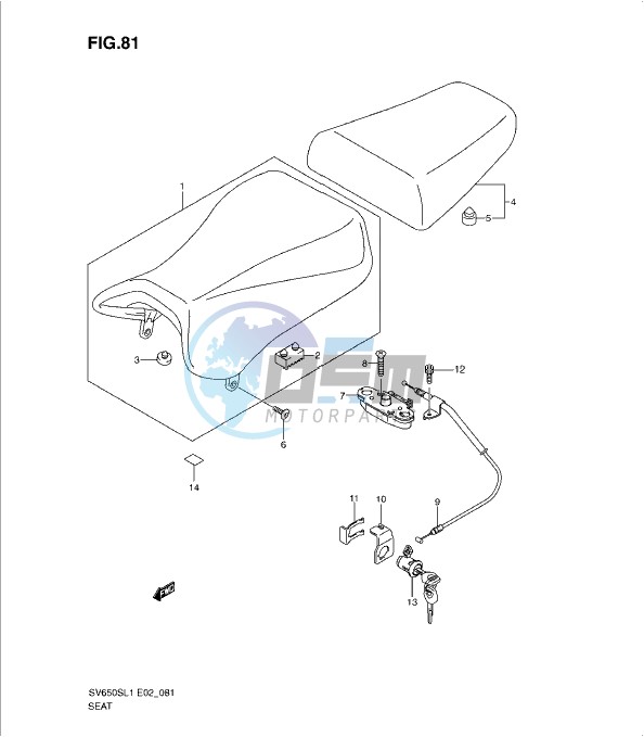 SEAT (SV650SL1 E24)