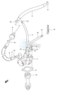 AY50 (P19) katana drawing OIL PUMP (MODEL K1)