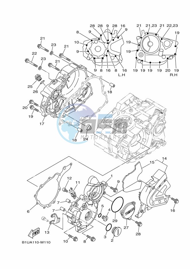 CRANKCASE COVER 1