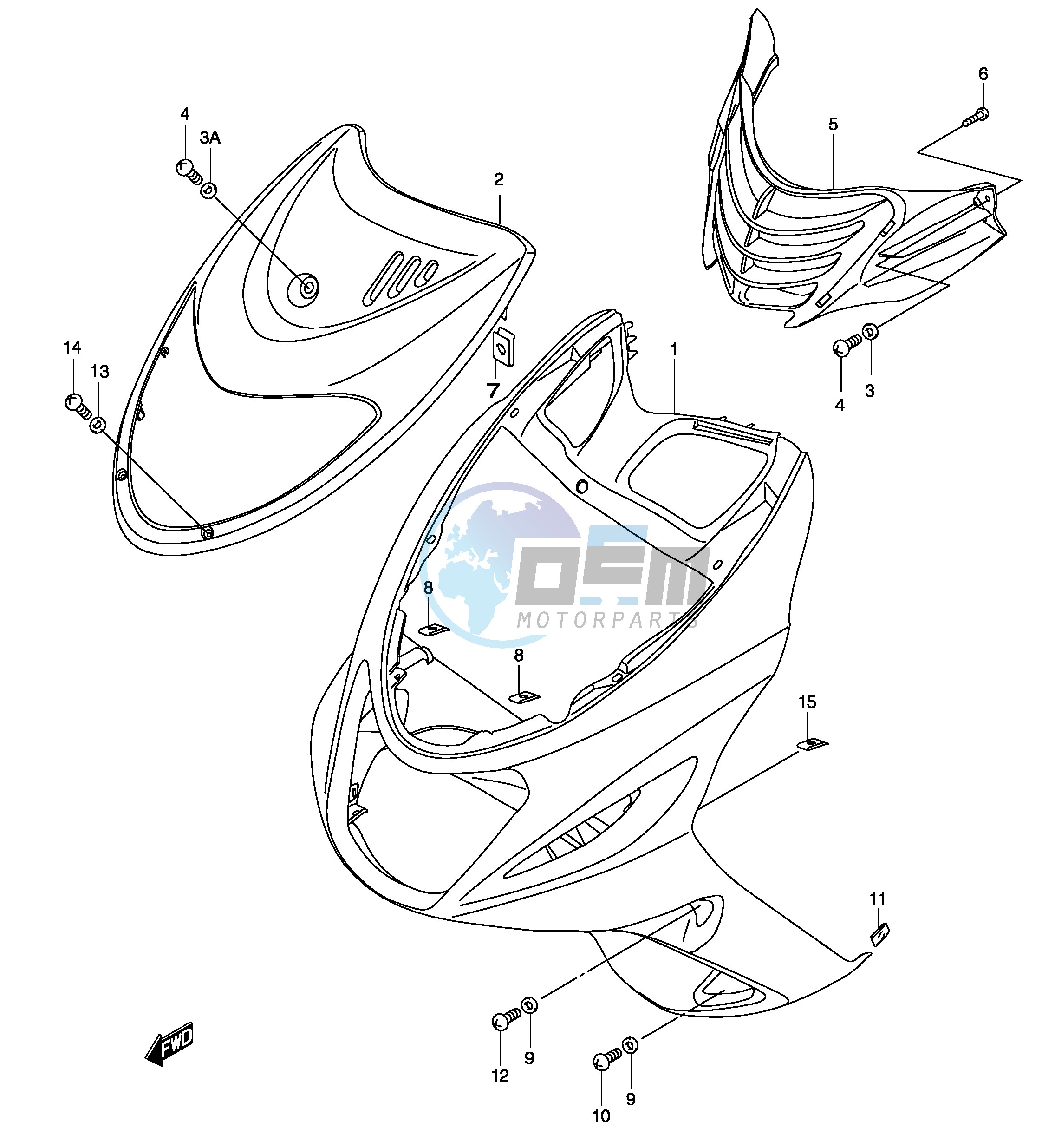 FRONT LEG SHIELD (MODEL K2)