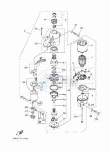 F150BETX drawing STARTER-MOTOR