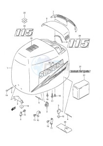 DF 115 drawing Engine Cover