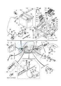 YXM700E YX70MPL (B5FP) drawing ELECTRICAL 1