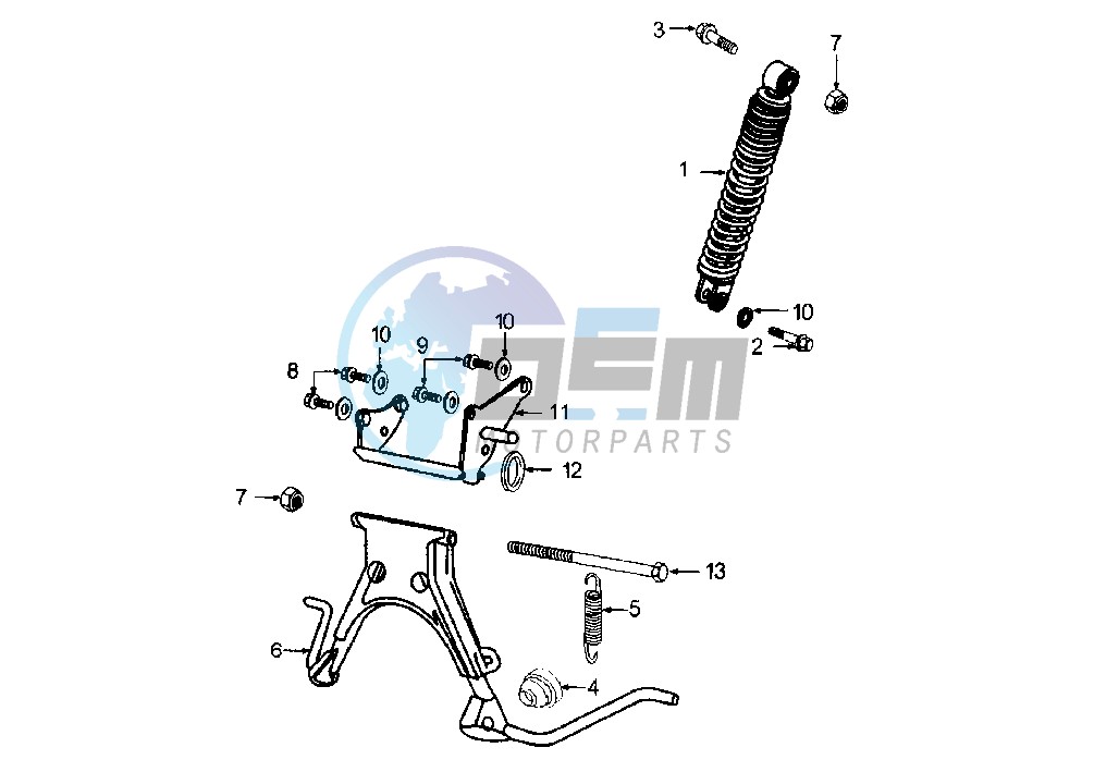 STAND-SHOCK ABSORBER