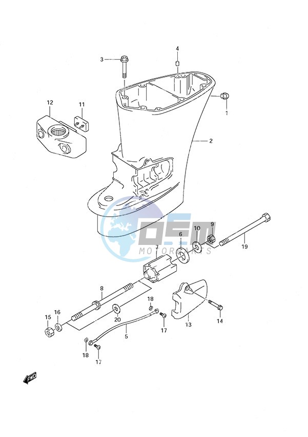 Drive Shaft Housing