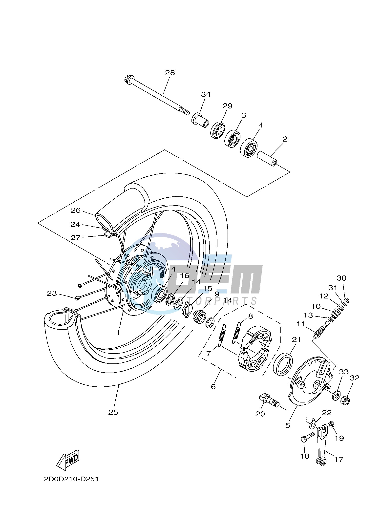 FRONT WHEEL