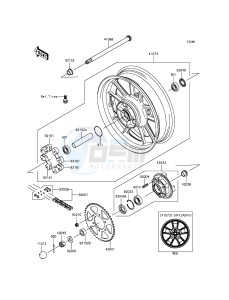 VULCAN S EN650AGFA XX (EU ME A(FRICA) drawing Rear Hub