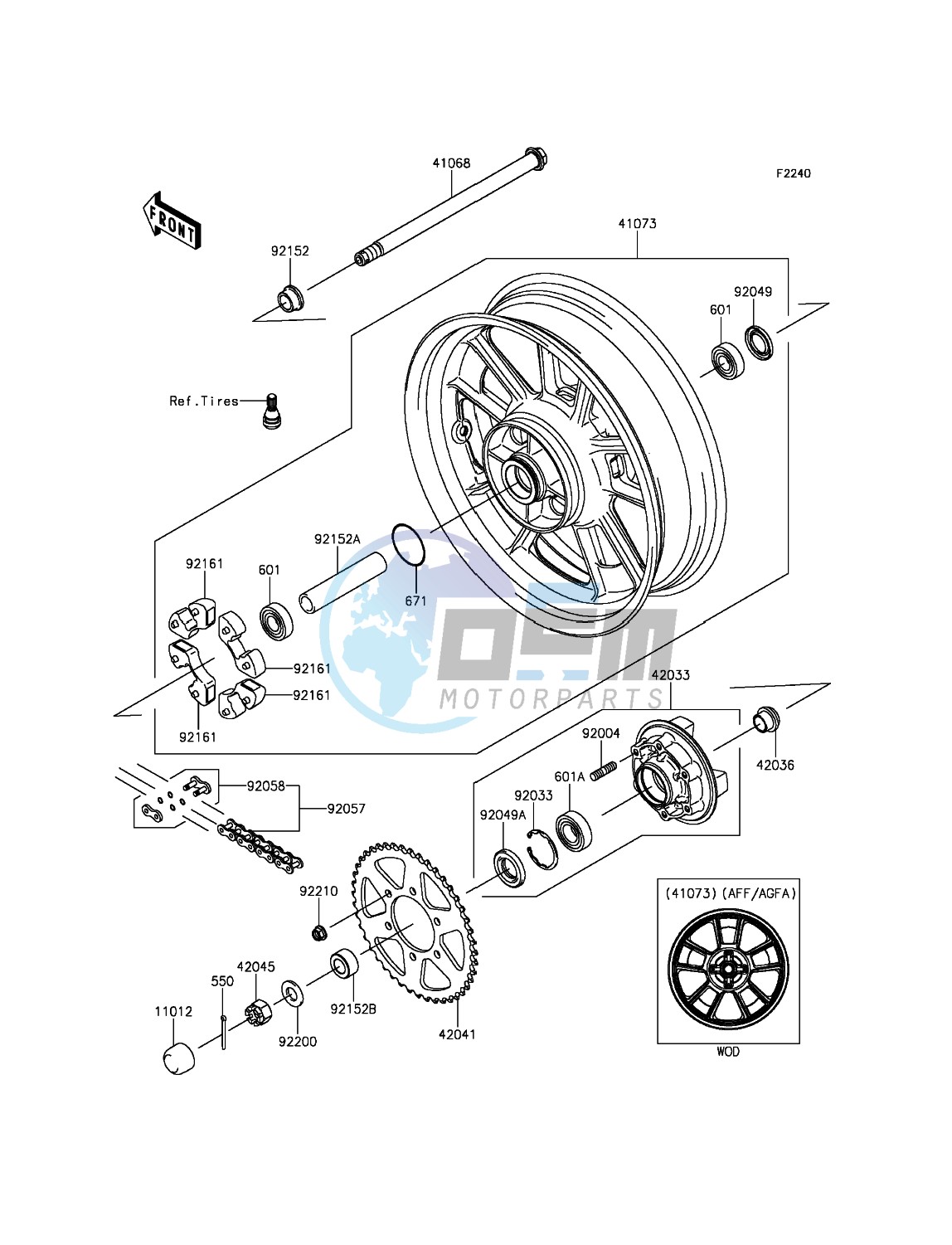 Rear Hub